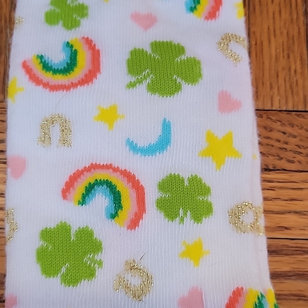 Claire's Rainbow and Shamrock Socks - Picture 3 of 7